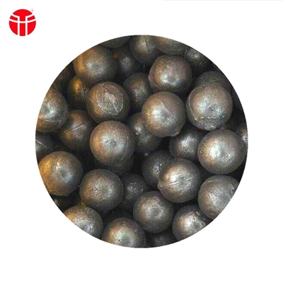 40mm 강철 위조된 가는 공 6 인치 석탄 시멘트를 위한 중간 크롬 가는 매체 공